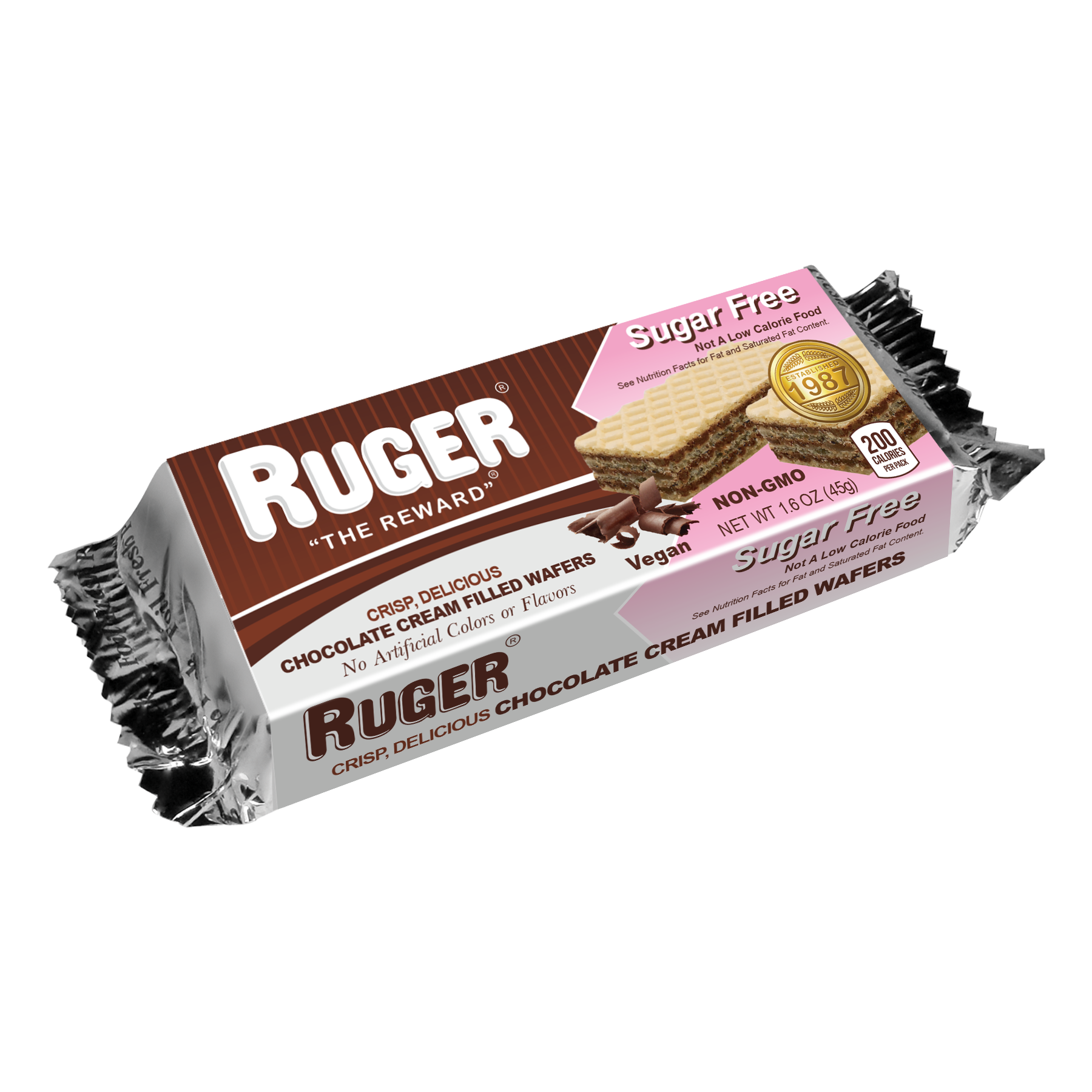 RUGER SUGAR FREE CHOCOLATE WAFERS #41143-C image 0