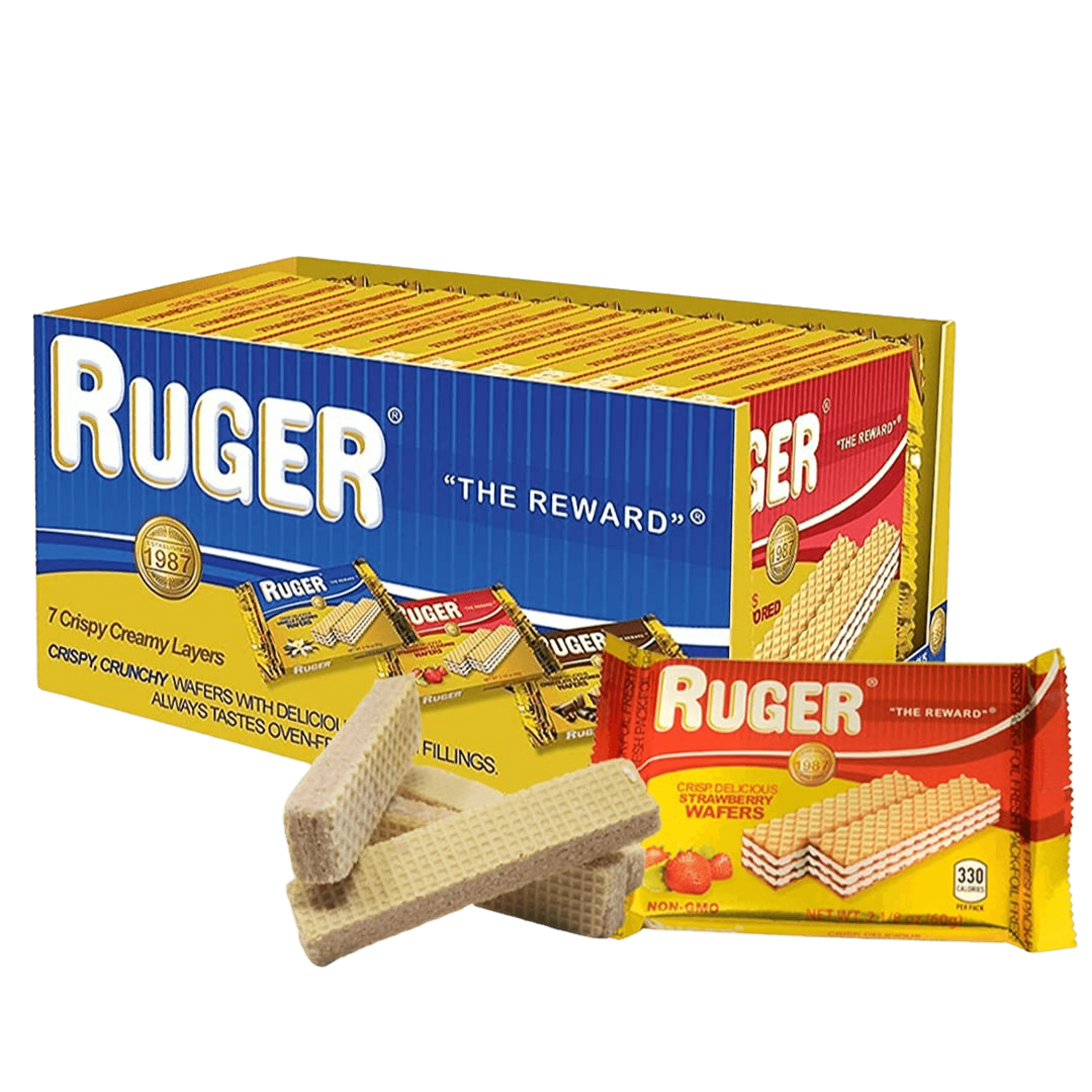RUGER STRAWBERRY WAFERS #45452