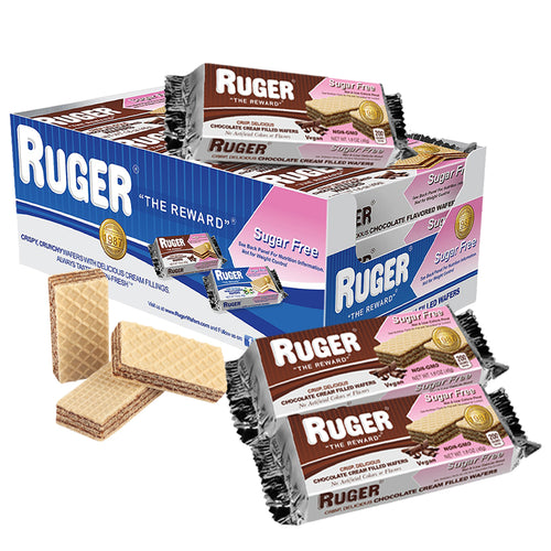 RUGER SUGAR FREE CHOCOLATE WAFERS #41143-C