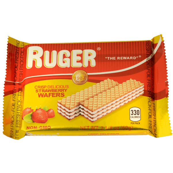 RUGER STRAWBERRY WAFERS #45452