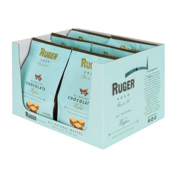 RUGER XOXO 6.17 oz CHOCOLATE BITE SIZE WAFERS BAG ITEM # 61001 - Image 3