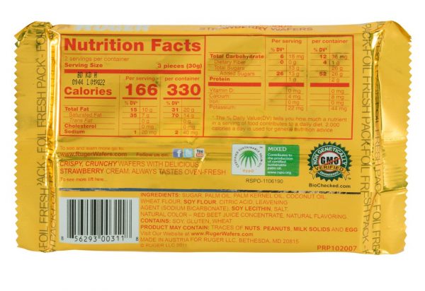 RUGER STRAWBERRY WAFERS #45452 - Image 2